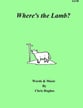 Where's the Lamb? SATB choral sheet music cover